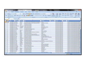 LinkedIn, Excel, Google Spreadsheet Data Entry-5