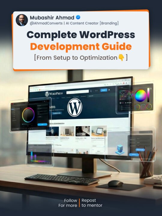 Complete WordPress Development Guide 2026 By Ahmad Converts