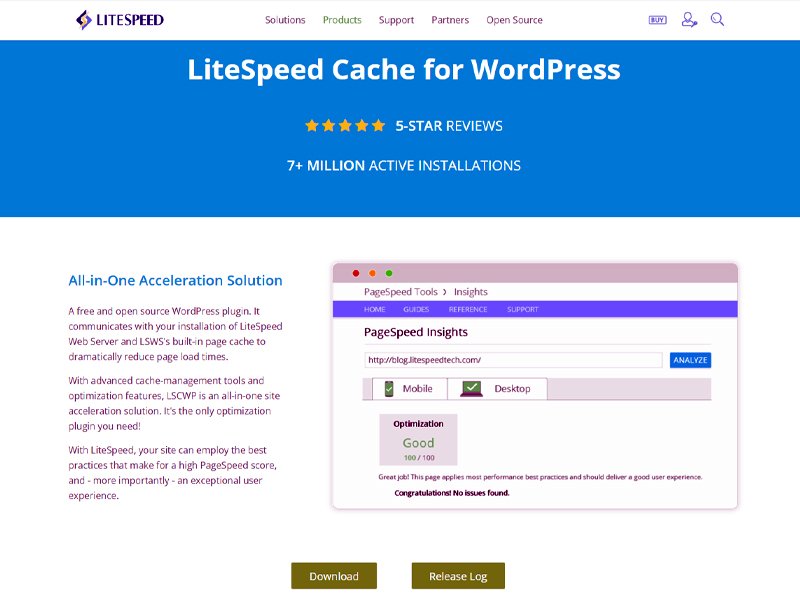 LiteSpeed Cache — Best Free Option (If Your Host Supports It)