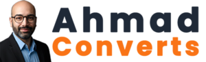 ahmad converts com flat logo image