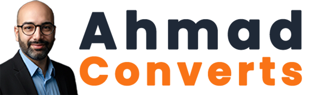 ahmad converts com flat logo image