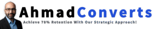 ahmad converts com website logo with image