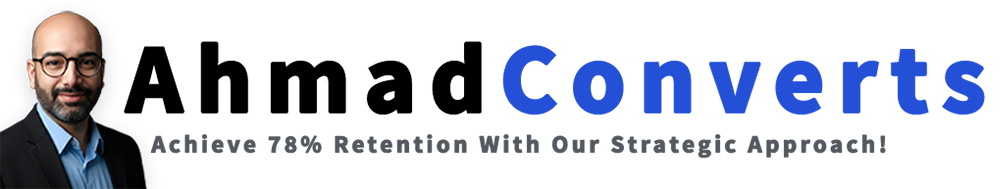 ahmad converts com website logo with image