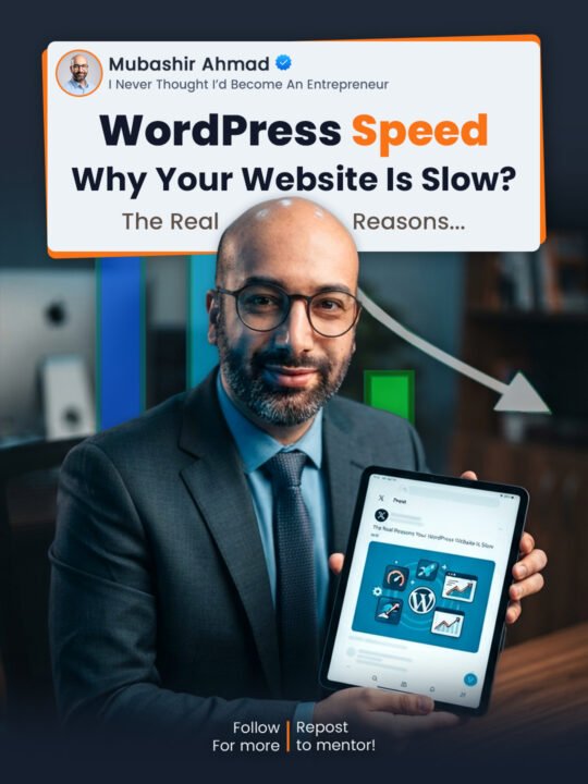 63 WordPress Speed in 2026 The Real Reasons Your Website Is Slow Real Mubashir Ahmad